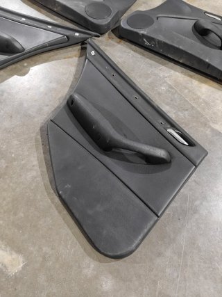 Paneles Puerta Cuero Negro BMW E46