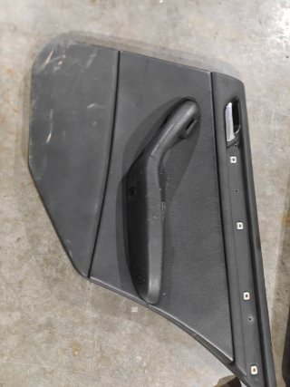 Paneles Puerta Cuero Negro BMW E46