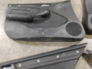 Paneles Puerta Cuero Negro BMW E46