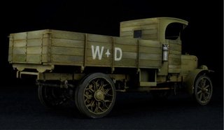 Maqueta Camión Militar Británico B-Type WWar1