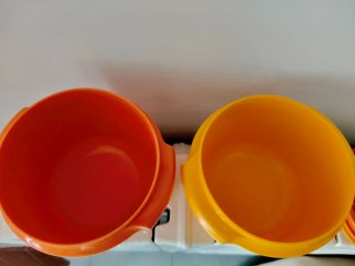 Set 2 Contenitori Tupperware Vintage