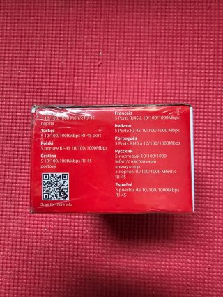 Switch Gigabit Mercusys 5 Puertos MS105G - NUEVO