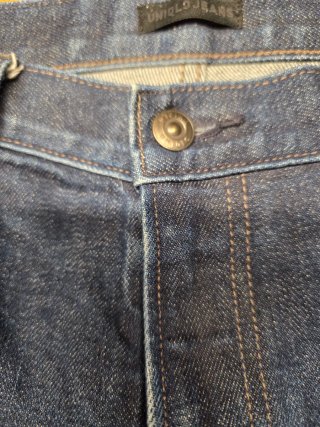 Pantalón vaquero Uniqlo azul