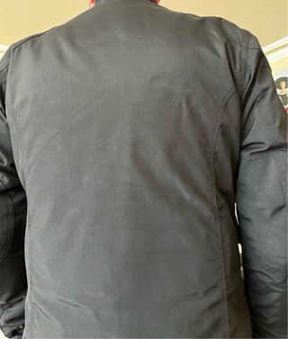 Cazadora moto negra Talla XL con refuerzos