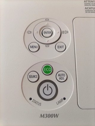 Projetor NEC M300W 3000 Lumens lampada nova lámpa