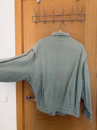 Chaqueta Pull & Bear Oversize Verde Talla L