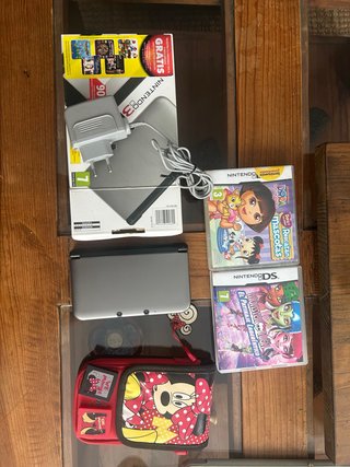 Nintendo 3DS XL Grigio + Giochi e Accessori