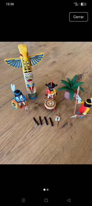 Playmobil Indios Americanos Tipi Tambor