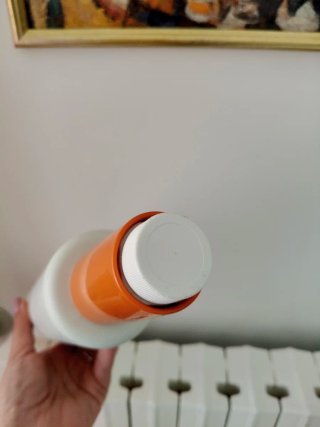 Mattarello Tupperware Bianco Arancione