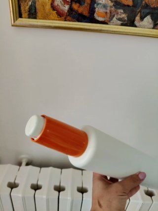 Mattarello Tupperware Bianco Arancione