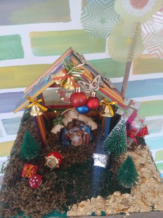 Centro decorativo hecho a mano