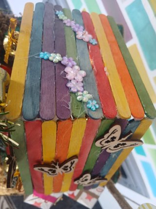 Centro decorativo hecho a mano
