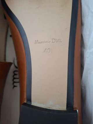 Mocasines Massimo Dutti Marrones Mujer