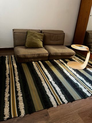 Alfombra Grande Rayas Como Nuevo