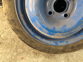 Rueda de repuesto T125/70 R14 Hankook