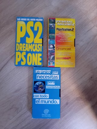 VHS PS2, Dreamcast, PS One, Nintendo 64