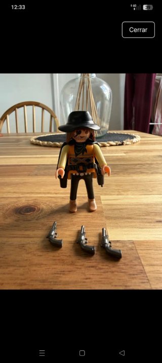 Playmobil Oeste - Figura y Pistolas