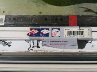 7 conjuntos de Guías para cajones 450 mm