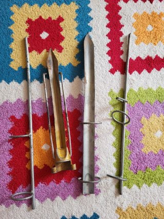 4 Soportes para cañas de pescar