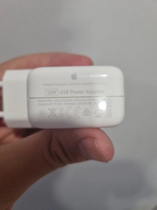 Cargador Adaptador Apple 12W