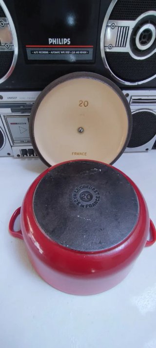 Olla Hierro Fundido Le Creuset Roja 20cm