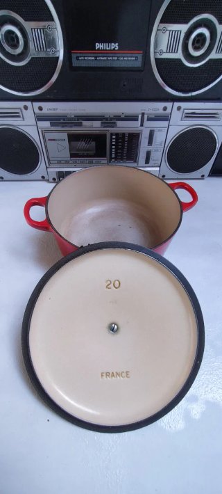 Olla Hierro Fundido Le Creuset Roja 20cm