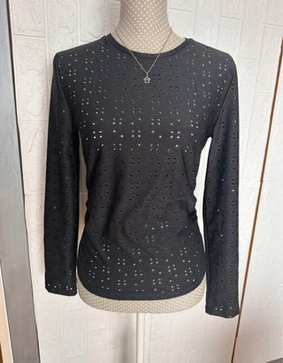 Camiseta Zara calada manga larga S