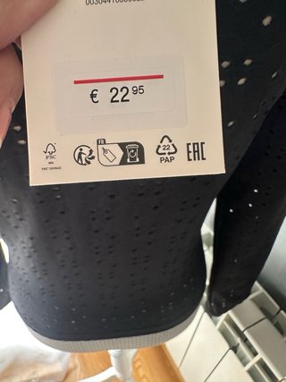 Camiseta Zara calada manga larga S