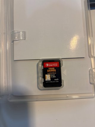 Tomb Raider Remastered IV, V, VI Nintendo Switch