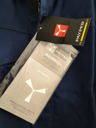 Chaqueta PAYPER azul trabajo