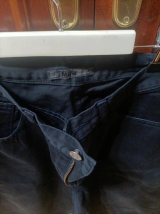 Pantalones Massimo Dutti Negros