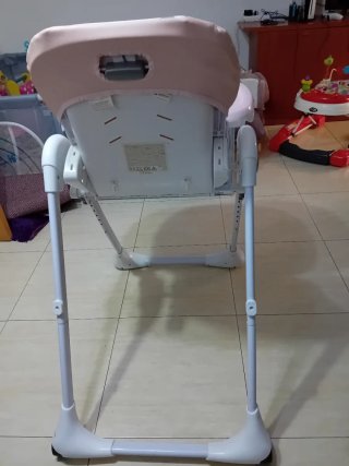 Trona Kinderkraft bebé rosa