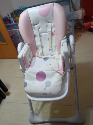Trona Kinderkraft bebé rosa