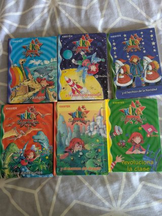 Pack 6 libros kika superbruja