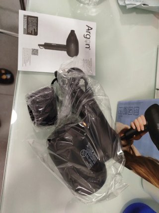 Secador de pelo plegable Argon 1500W