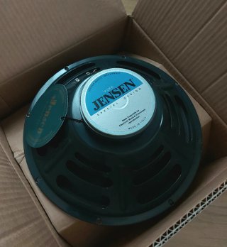 Altavoz de Guitarra: Jensen CH 12/50 8 Ohm. NUEVO.