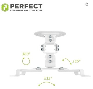 Soporte Techo Proyector PER Blanco