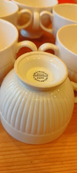 6 Tazas de Wedgwood Edme