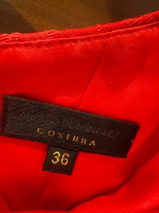 Vestido Adolfo Dominguez Alta Costura Talla 36