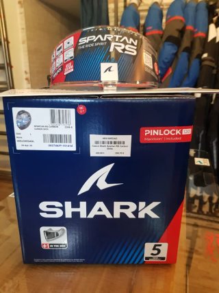 Casco Shark Spartan RS Carbono brillo