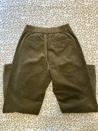 Pantalón pana Uniqlo verde