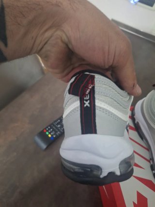 Nike Air Max 97 Argento Rosso