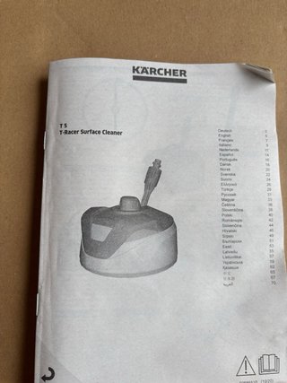Kärcher T-Racer T 5 Limpiadora Superficies