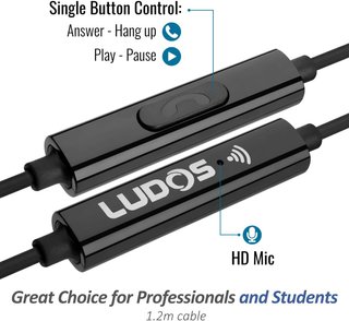 Ludos FEROX auriculares cable graves potentes