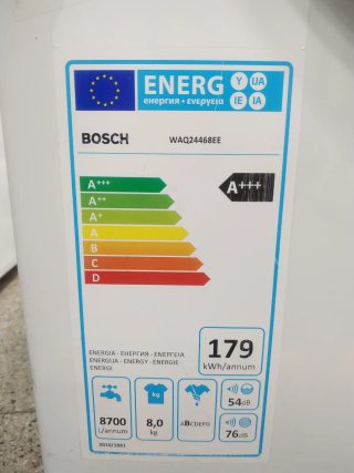 Lavadora Bosch 8kg 1200rpm A+++
