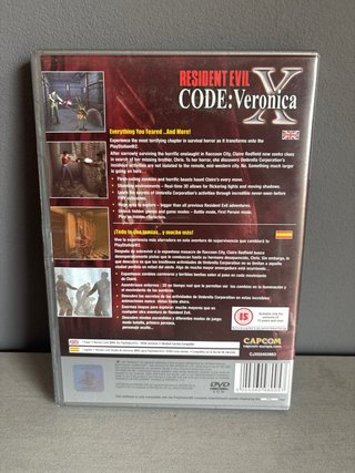 Resident Evil Code: Veronica PS2 Platinum