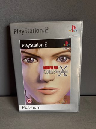 Resident Evil Code: Veronica PS2 Platinum