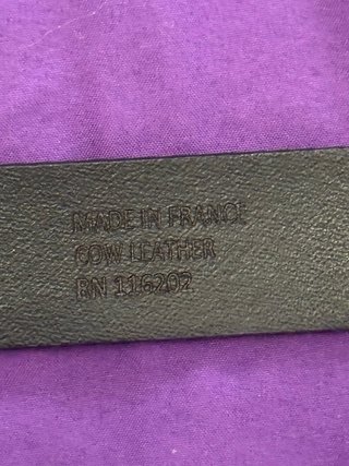 Cinturón Zadig & Voltaire Negro y Dorado