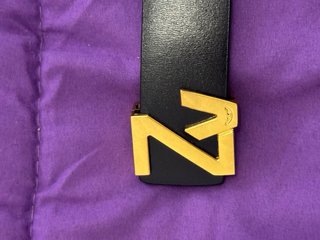 Cinturón Zadig & Voltaire Negro y Dorado