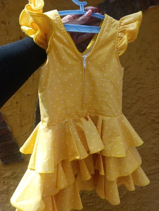 Traje Gitana Niña Talla 4-5